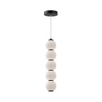Bijou 5-in Steel Pendant