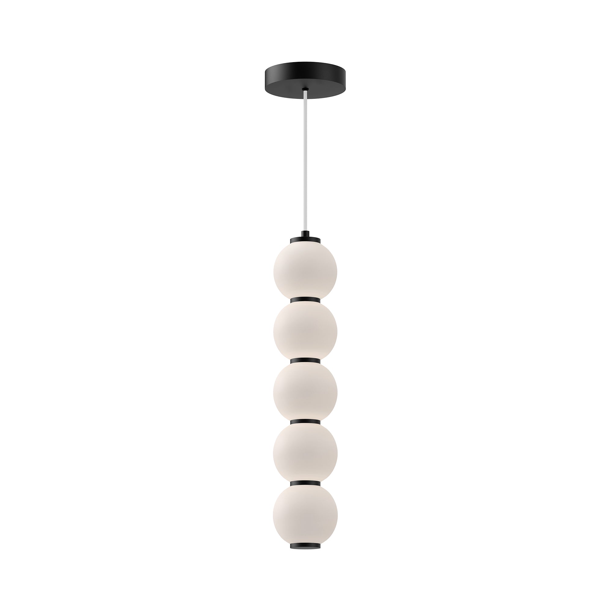 Bijou 5-in Steel Pendant