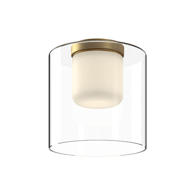 Birch 9-in Aluminum Flush Mount