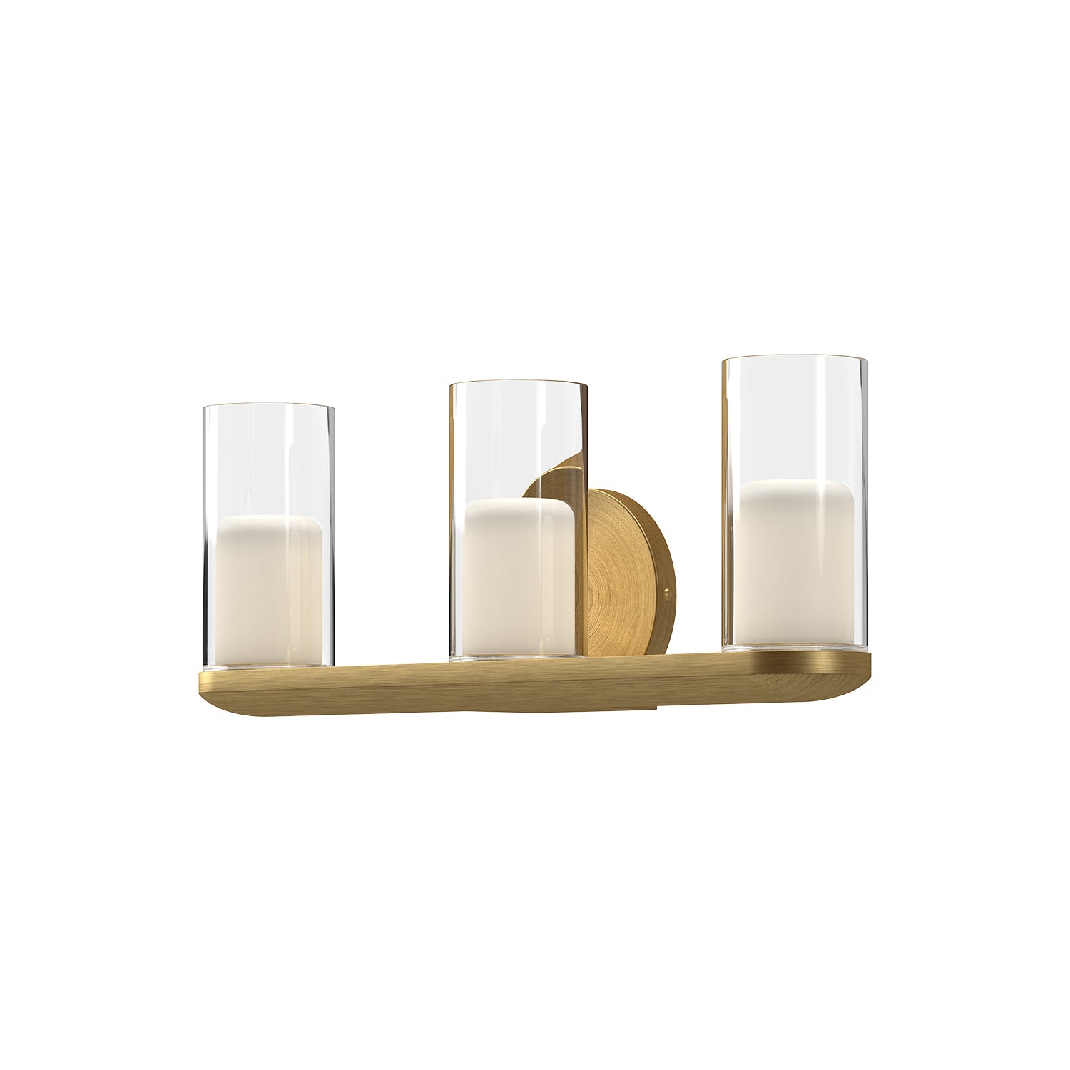 Birch 19-in Aluminum Vanity Light