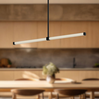 Blade 32-in Aluminum Linear Pendant