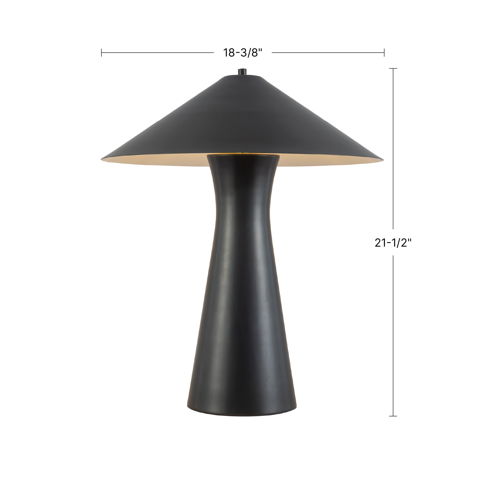 Blair 21-in Steel Table Lamp