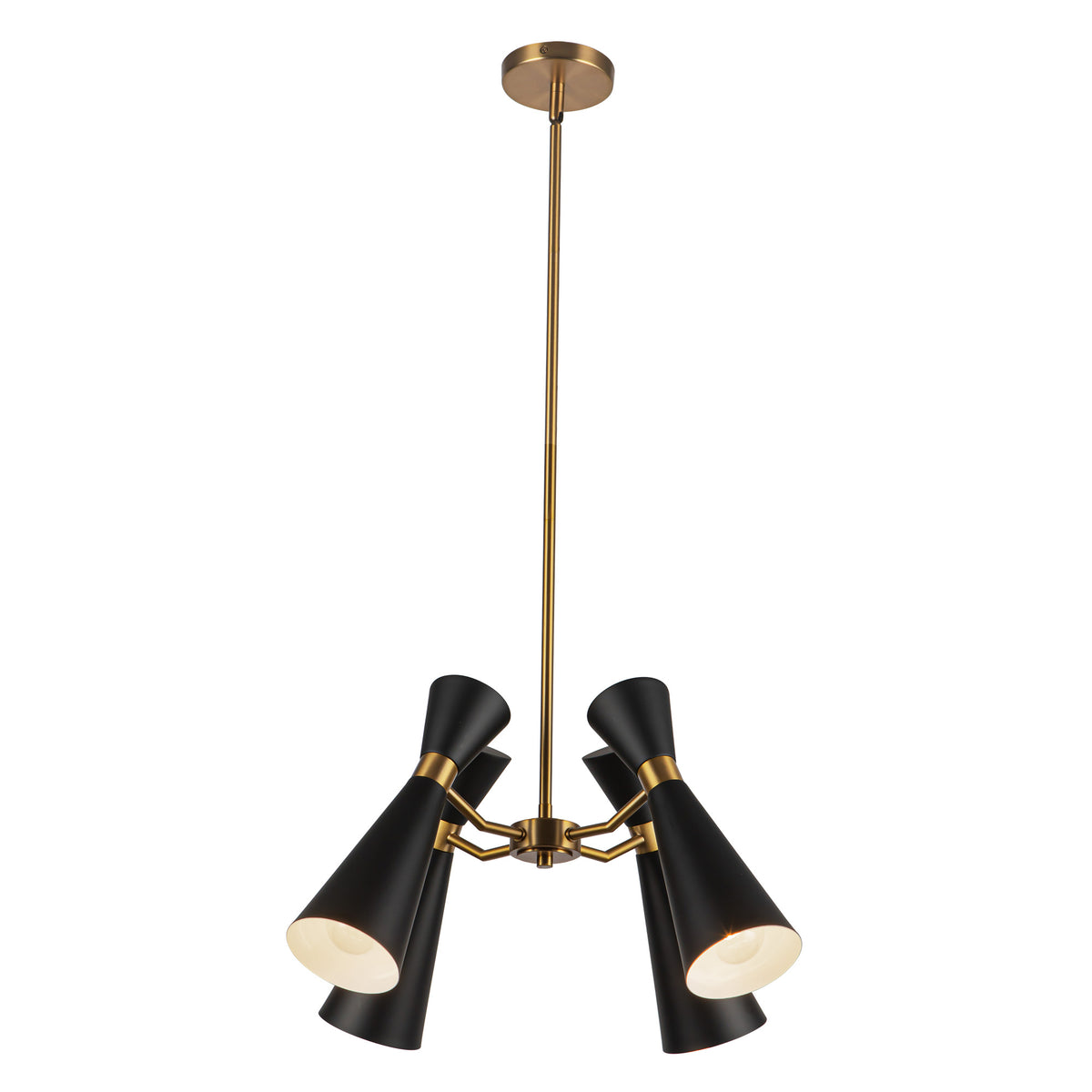 Blake 24-in Steel Chandelier