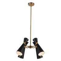 Blake 24-in Steel Chandelier