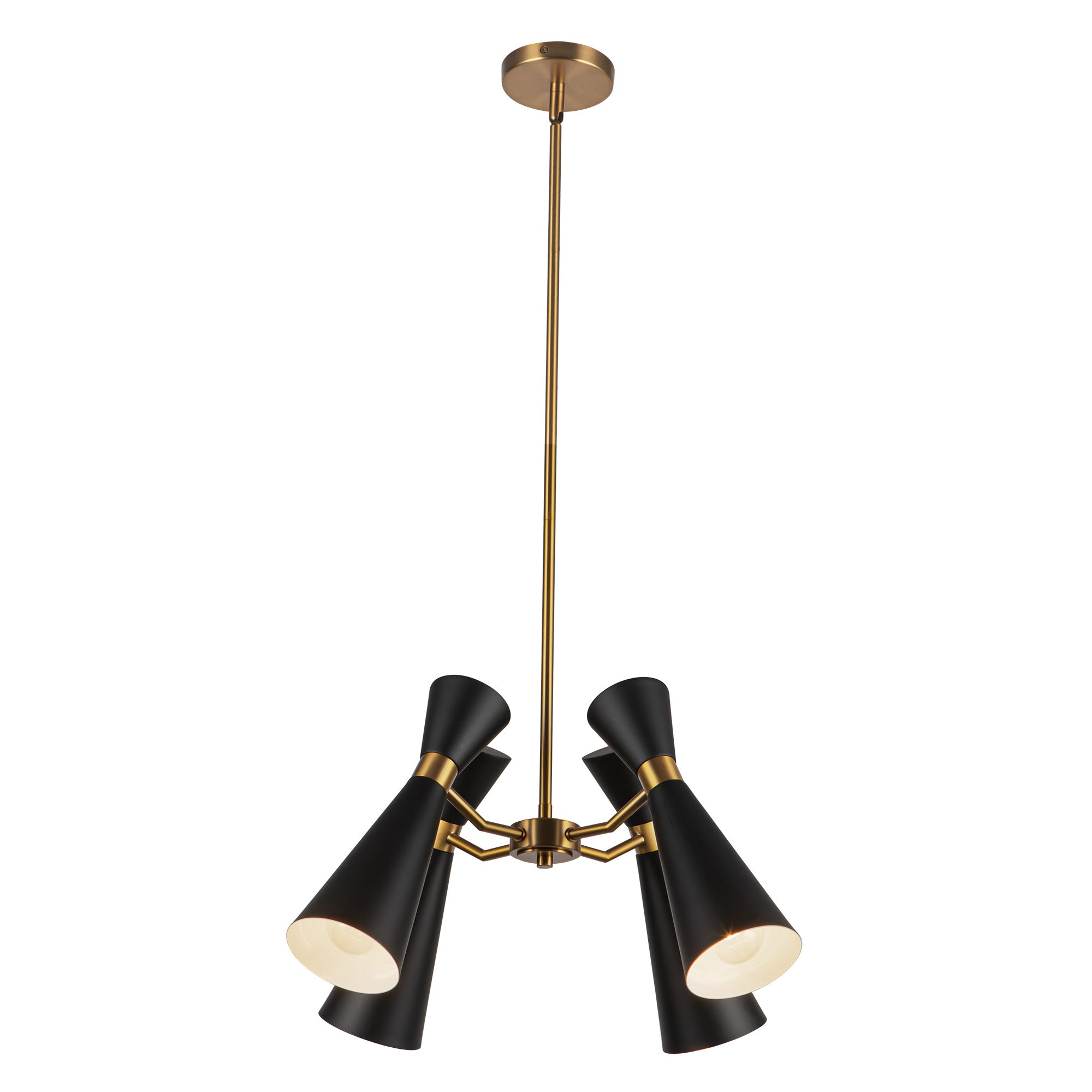 Blake 24-in Steel Chandelier