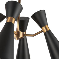 Blake 24-in Steel Chandelier