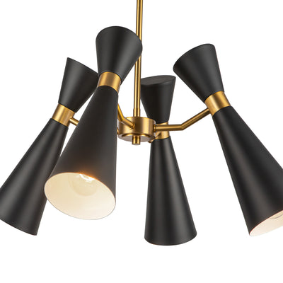 Blake 24-in Steel Chandelier