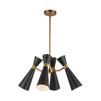 Blake 24-in Steel Chandelier