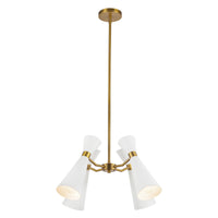 Blake 24-in Steel Chandelier