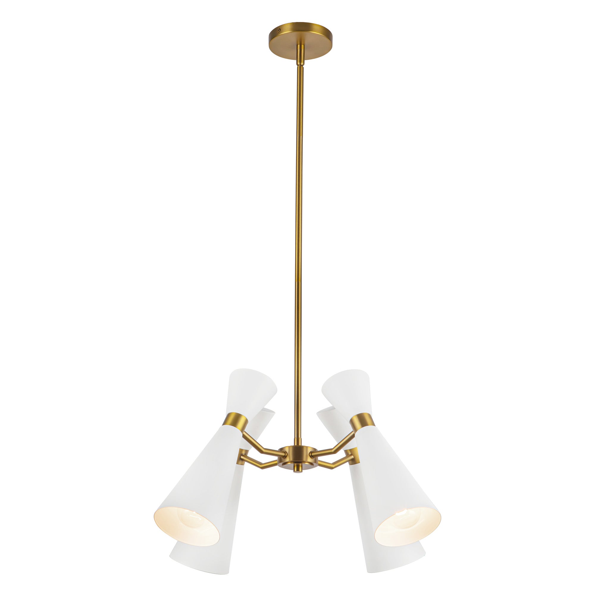 Blake 24-in Steel Chandelier