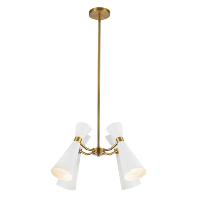 Blake 24-in Steel Chandelier