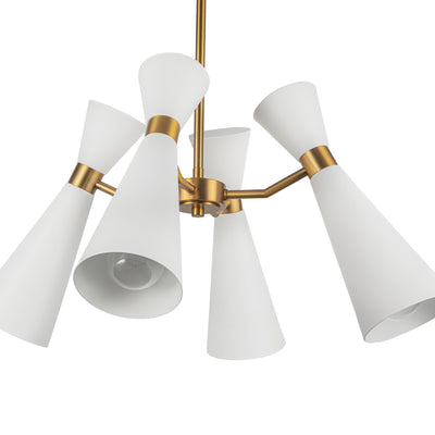 Blake 24-in Steel Chandelier