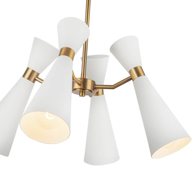 Blake 24-in Steel Chandelier