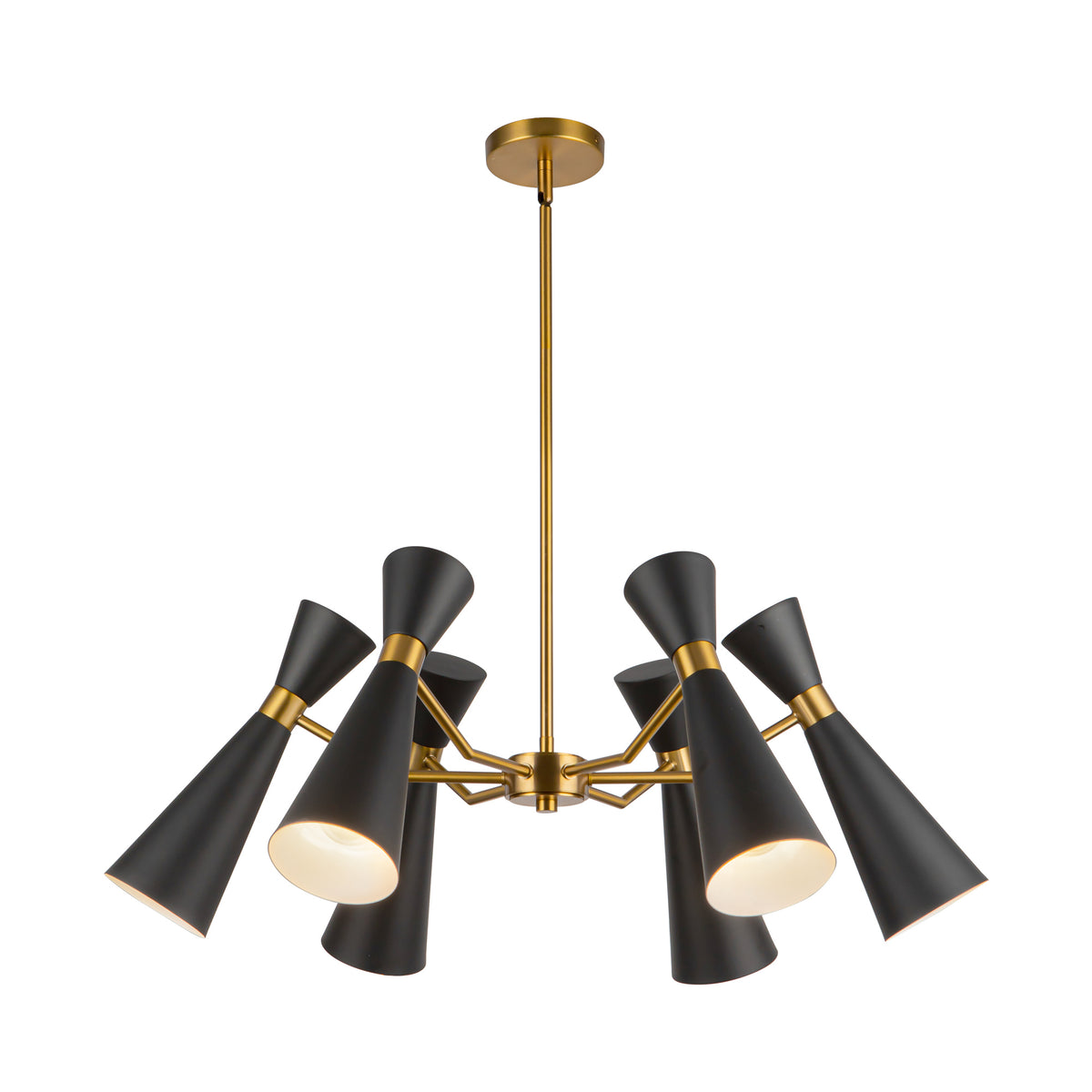 Blake 32-in Steel Chandelier