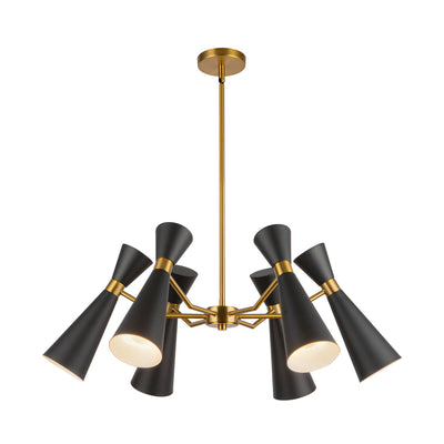Blake 32-in Steel Chandelier