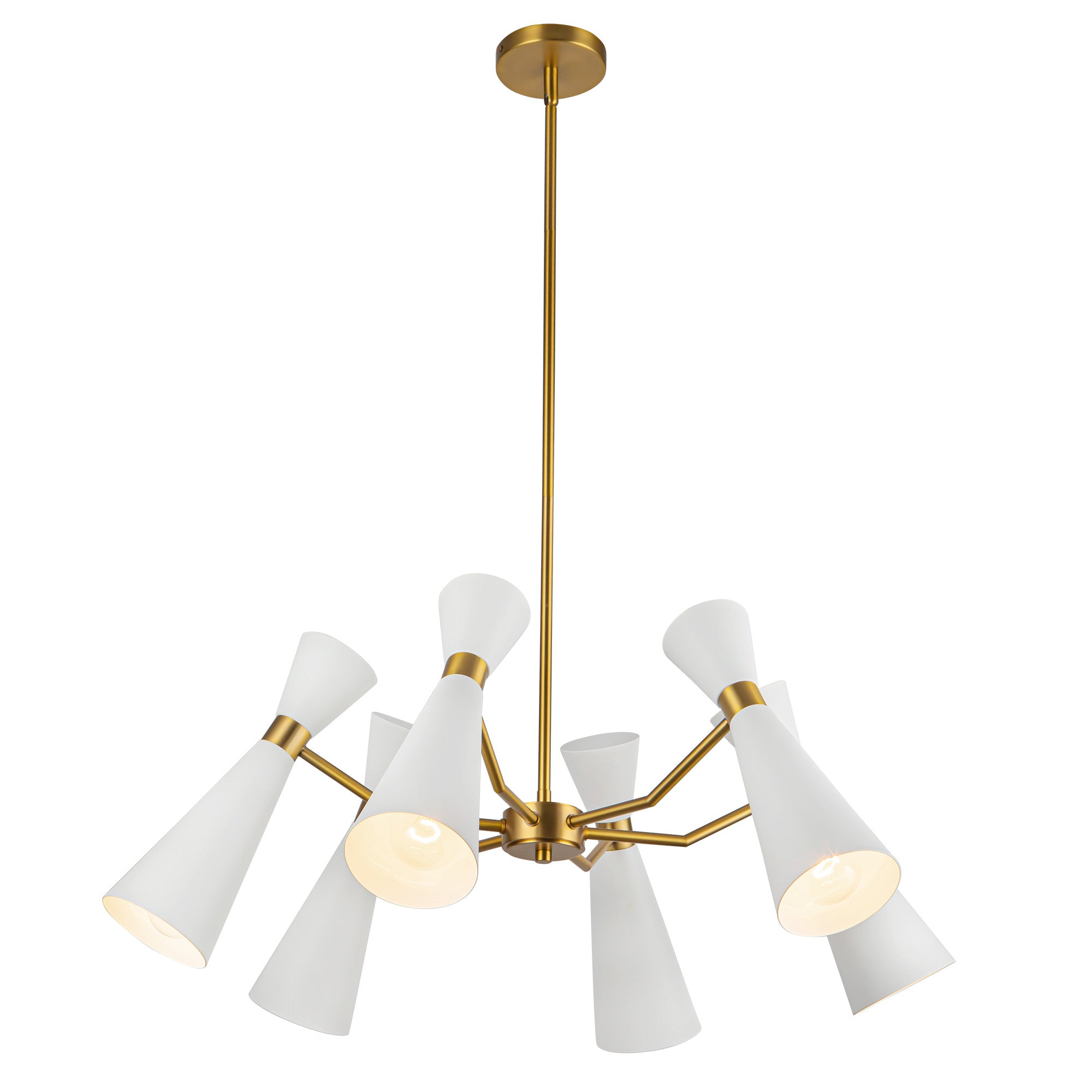 Blake 32-in Steel Chandelier