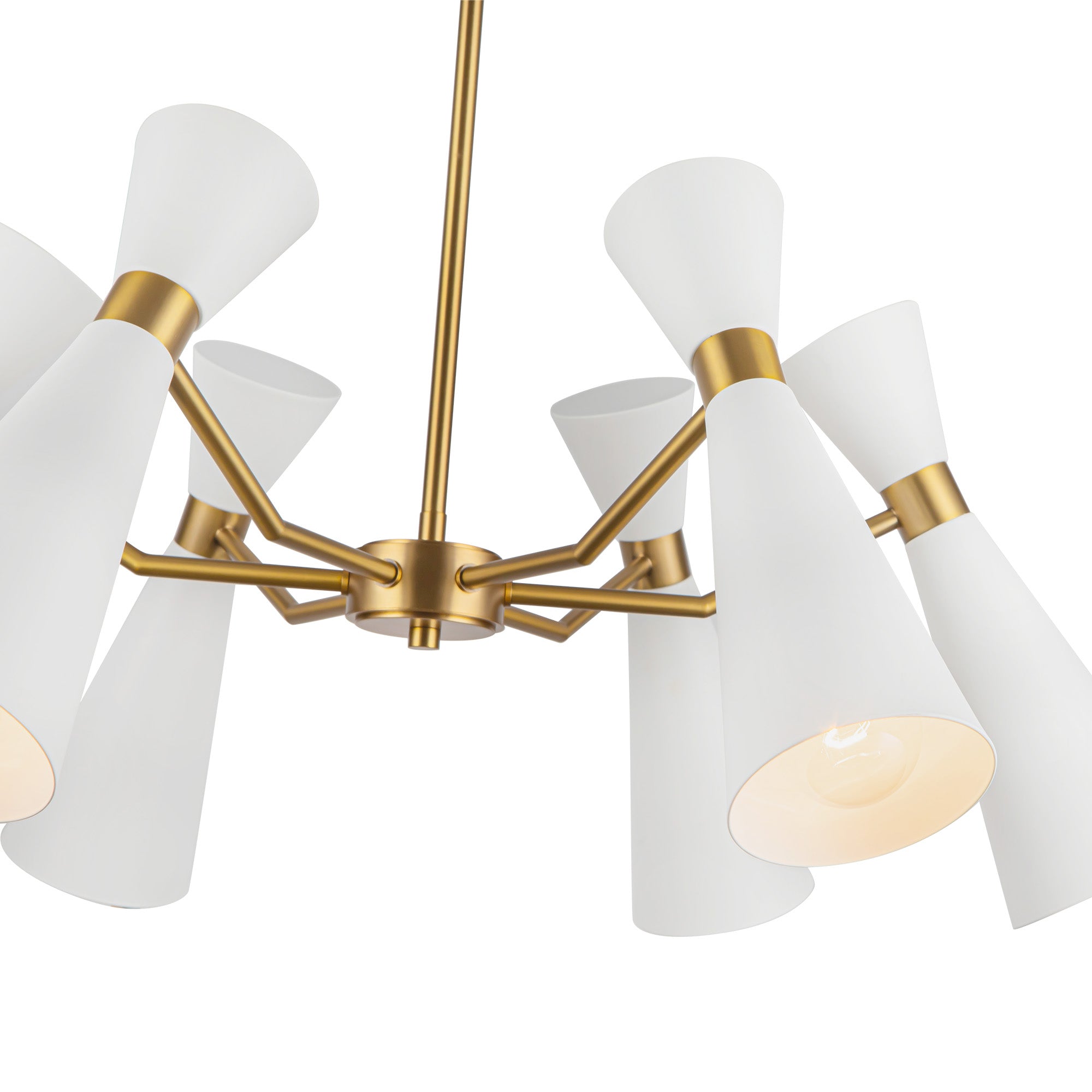 Blake 32-in Steel Chandelier