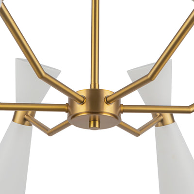 Blake 32-in Steel Chandelier
