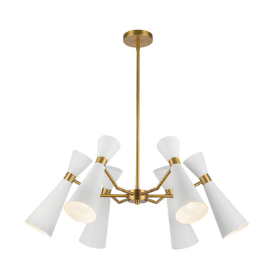 Blake 32-in Steel Chandelier