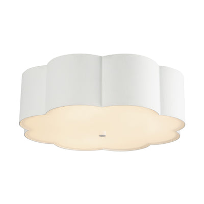 Blossom 14-in Steel Flush Mount