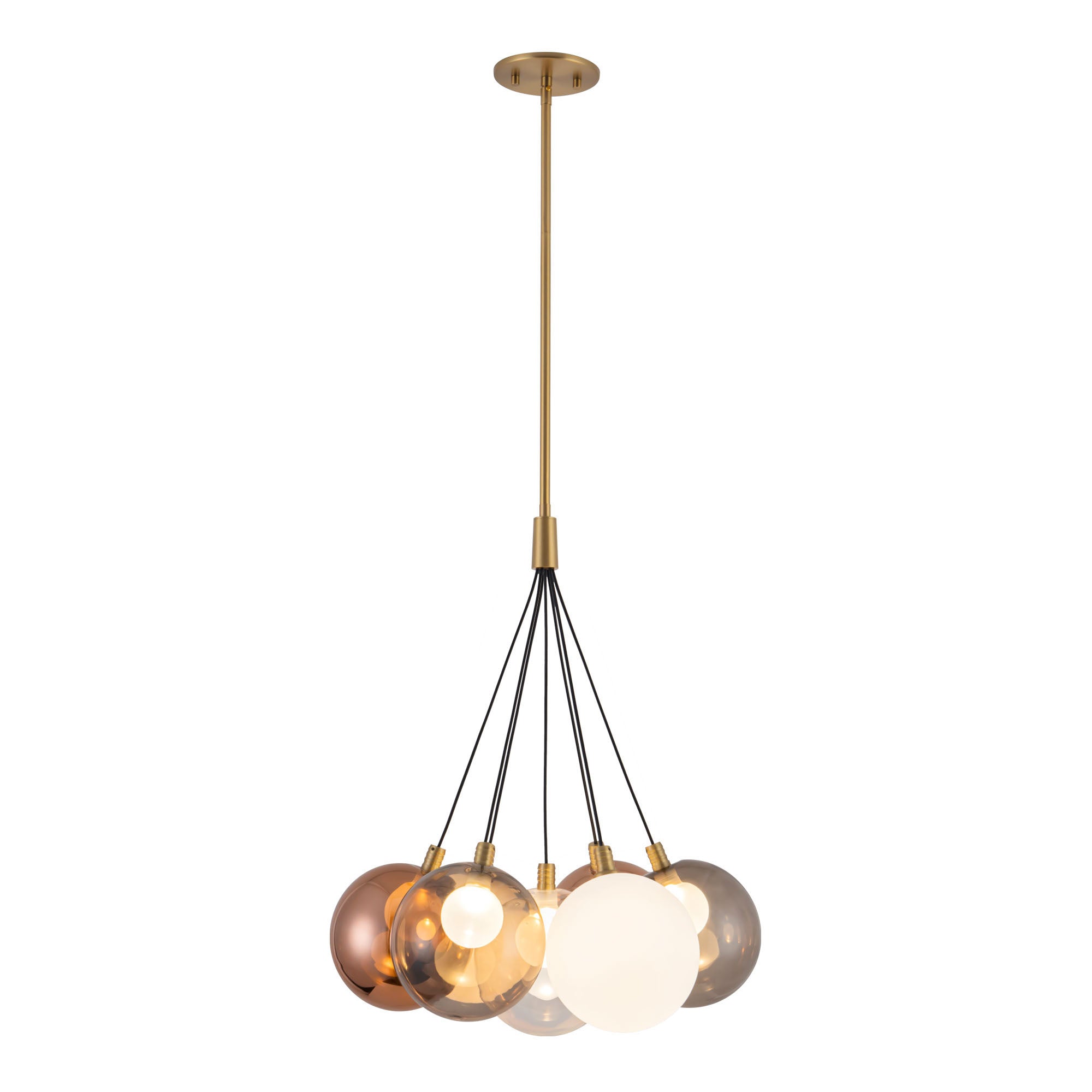 bolla-17-in-steel-chandelier