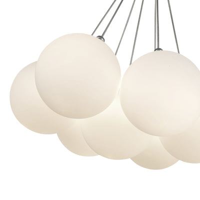 Bolla 17-in Steel Chandelier