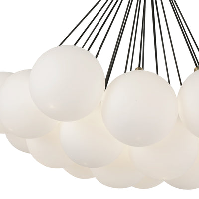 Bolla 28-in Steel Chandelier
