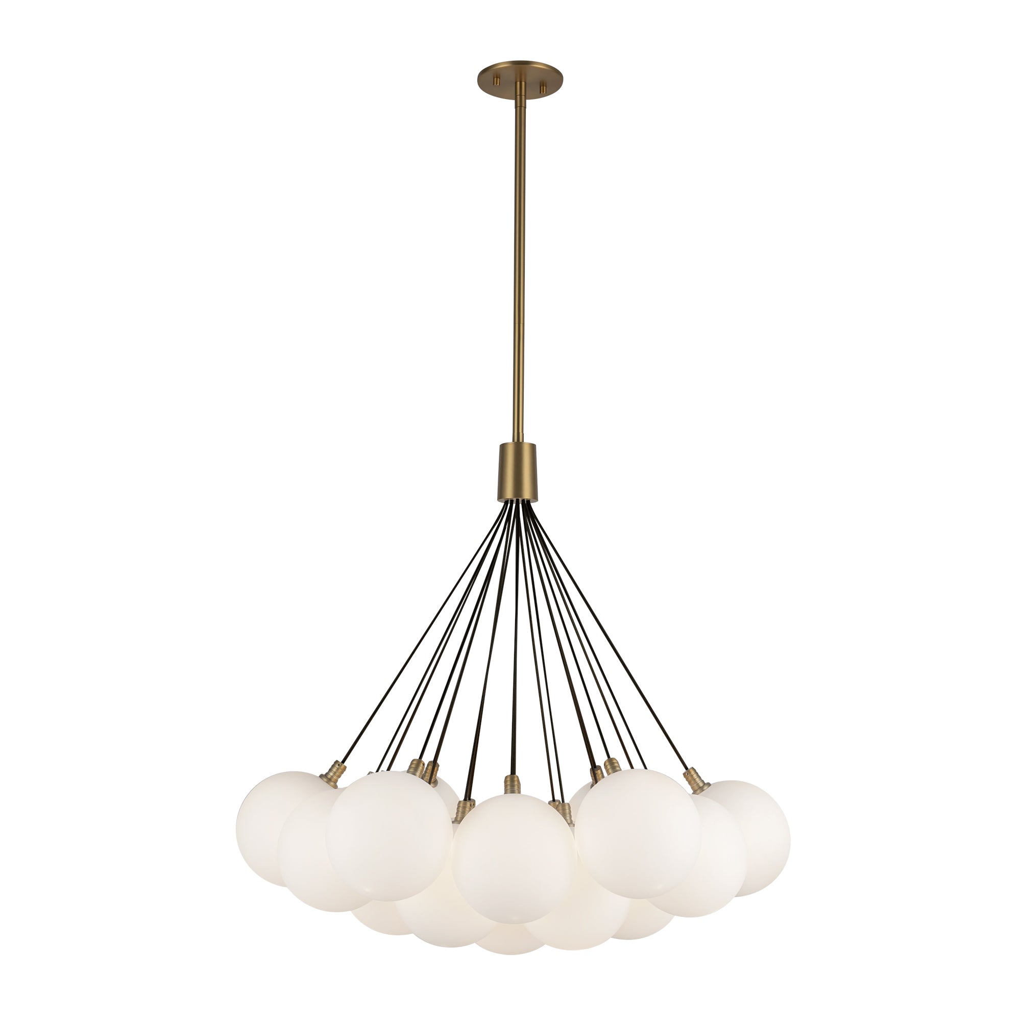 Bolla 28-in Steel Chandelier