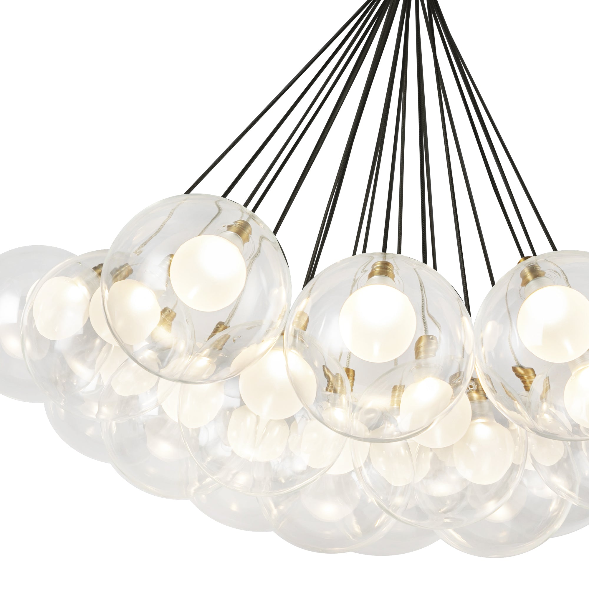 Bolla 28-in Steel Chandelier