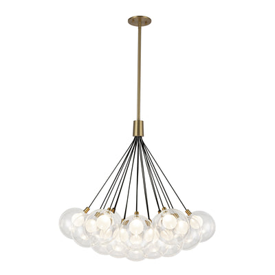 Bolla 28-in Steel Chandelier