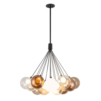 Bolla 28-in Steel Chandelier