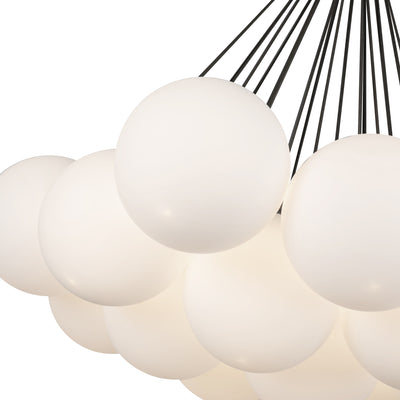 Bolla 28-in Steel Chandelier
