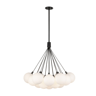 Bolla 28-in Steel Chandelier