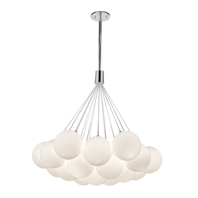 Bolla 28-in Steel Chandelier