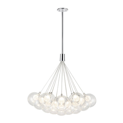 Bolla 28-in Steel Chandelier