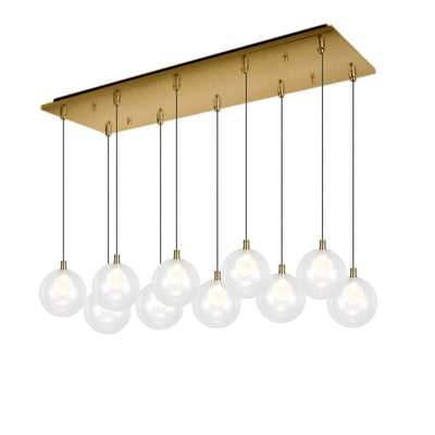 Bolla 29-in Steel Multi Pendant