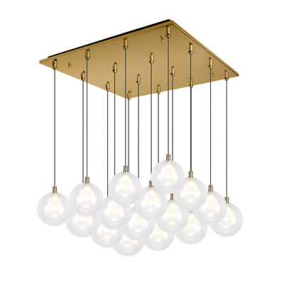 Bolla 21-in Steel Multi Pendant