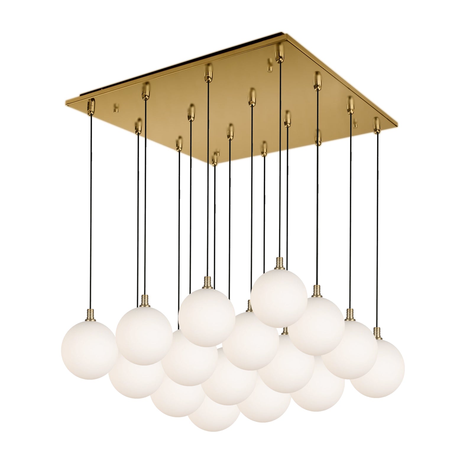 Bolla 21-in Steel Multi Pendant