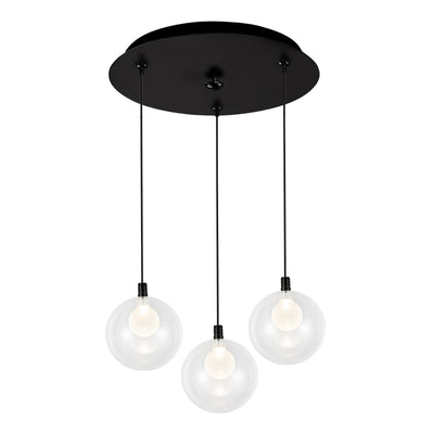 Bolla 12-in Steel Multi Pendant