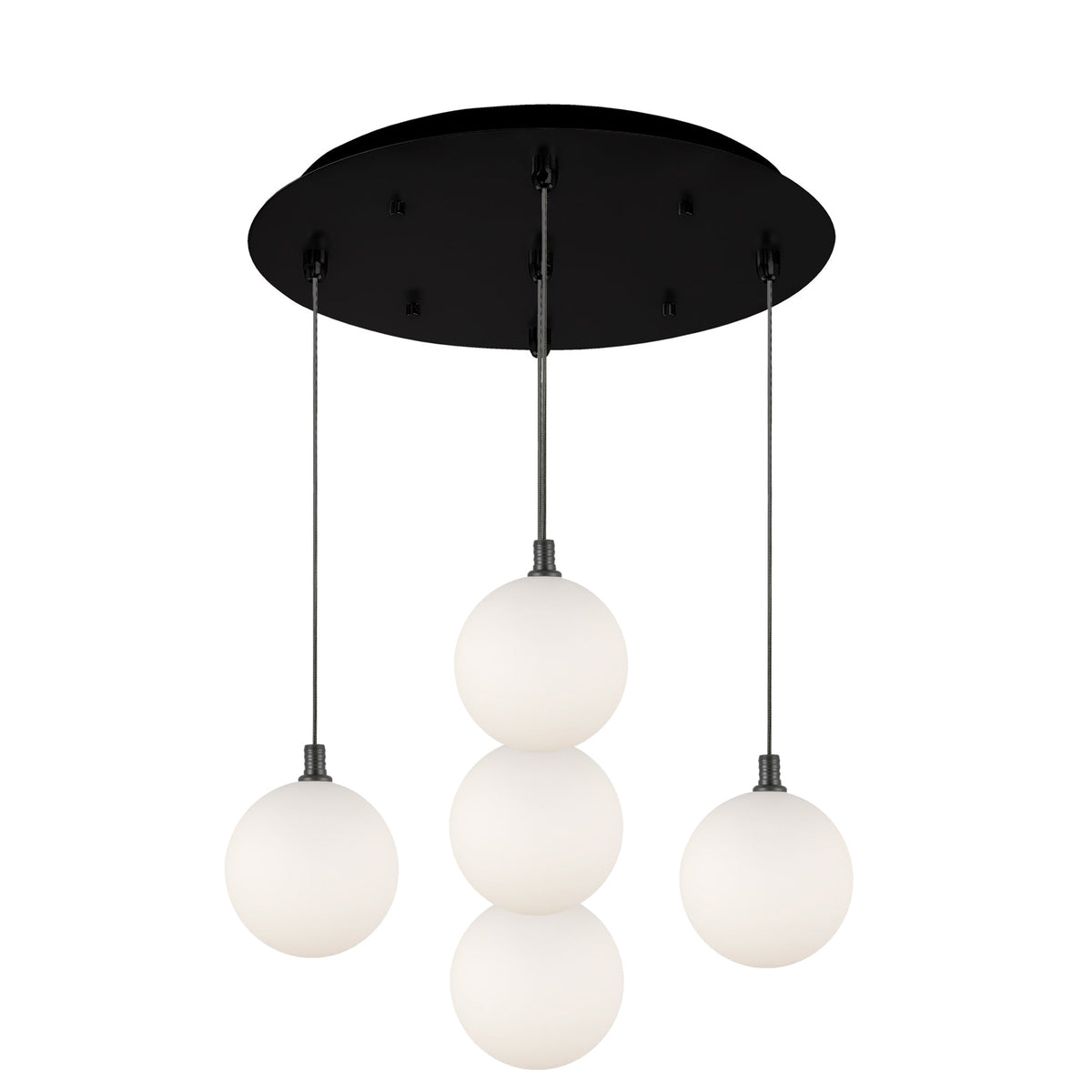 Bolla 16-in Steel Multi Pendant