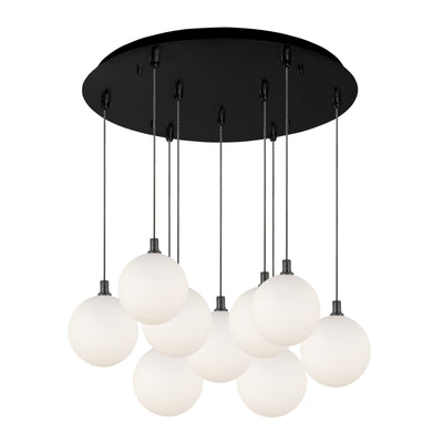Bolla 20-in Steel Multi Pendant