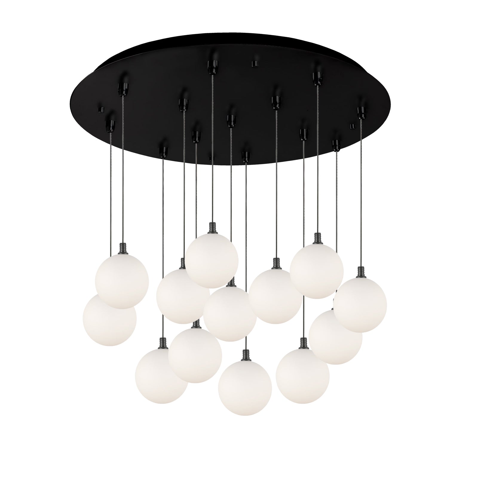 Bolla 25-in Steel Multi Pendant