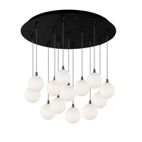 Bolla 25-in Steel Multi Pendant