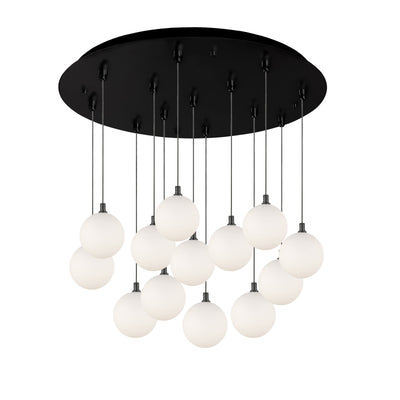 Bolla 25-in Steel Multi Pendant
