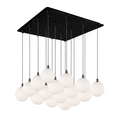 Bolla 21-in Steel Multi Pendant