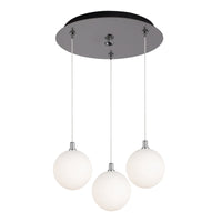 Bolla 12-in Steel Multi Pendant