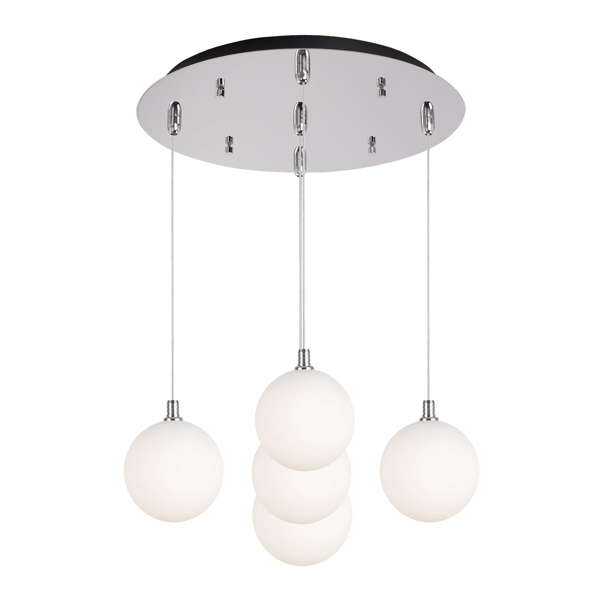 Bolla 16-in Steel Multi Pendant