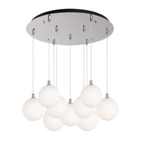 Bolla 20-in Steel Multi Pendant