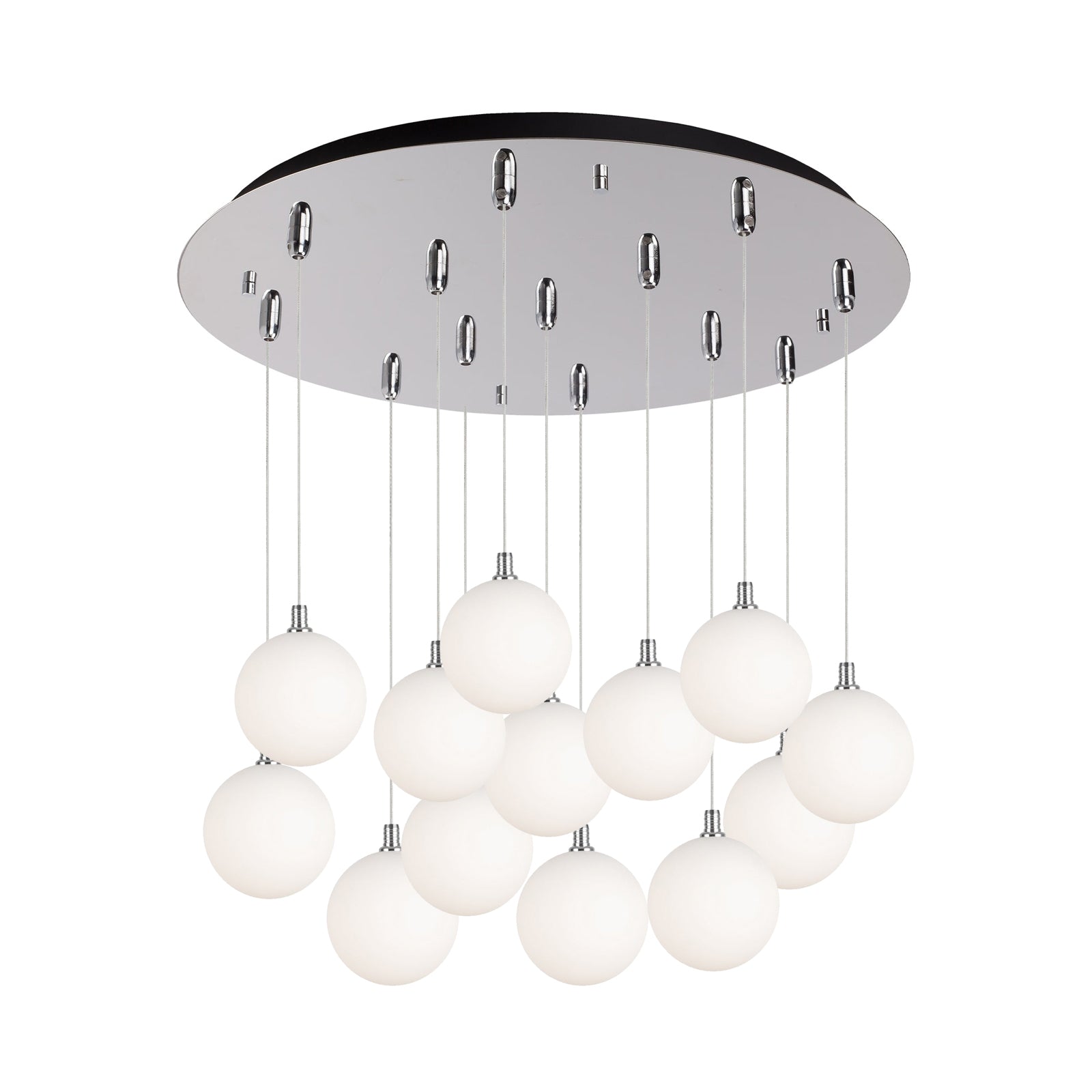 Bolla 25-in Steel Multi Pendant