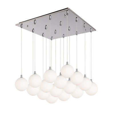 Bolla 21-in Steel Multi Pendant